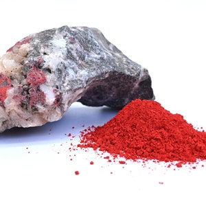 Natural Cinnabar (from China) - Premium quality pigment