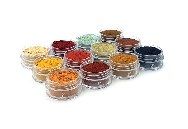 Hight quality natural earth pigments - eco friendly and no toxic pigments