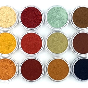 Hight quality natural earth pigments - eco friendly and no toxic pigments