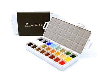 Colección de pigmentos para conservadores de arte