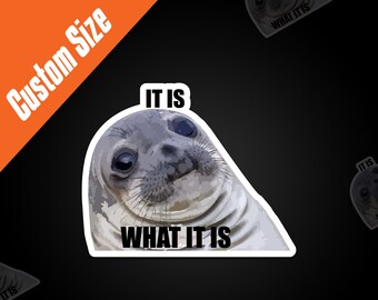 Awkward Seal Etsy