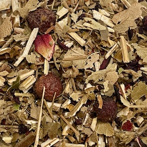Healthy Heart Tea: Hawthorn Berry, Hibiscus Loose Leaf