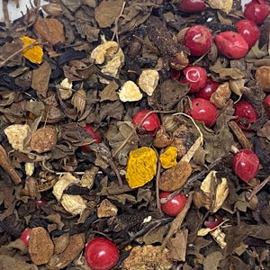 Masala Chai with Turmeric 2oz Loose Leaf Organic and Sustainable Tea