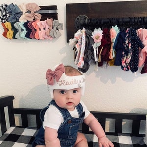 NEW & IMPROVED Cranial helmet bow patch Improved design Baby bow helmet attachment Clip on bow sticker bows sold separately image 6