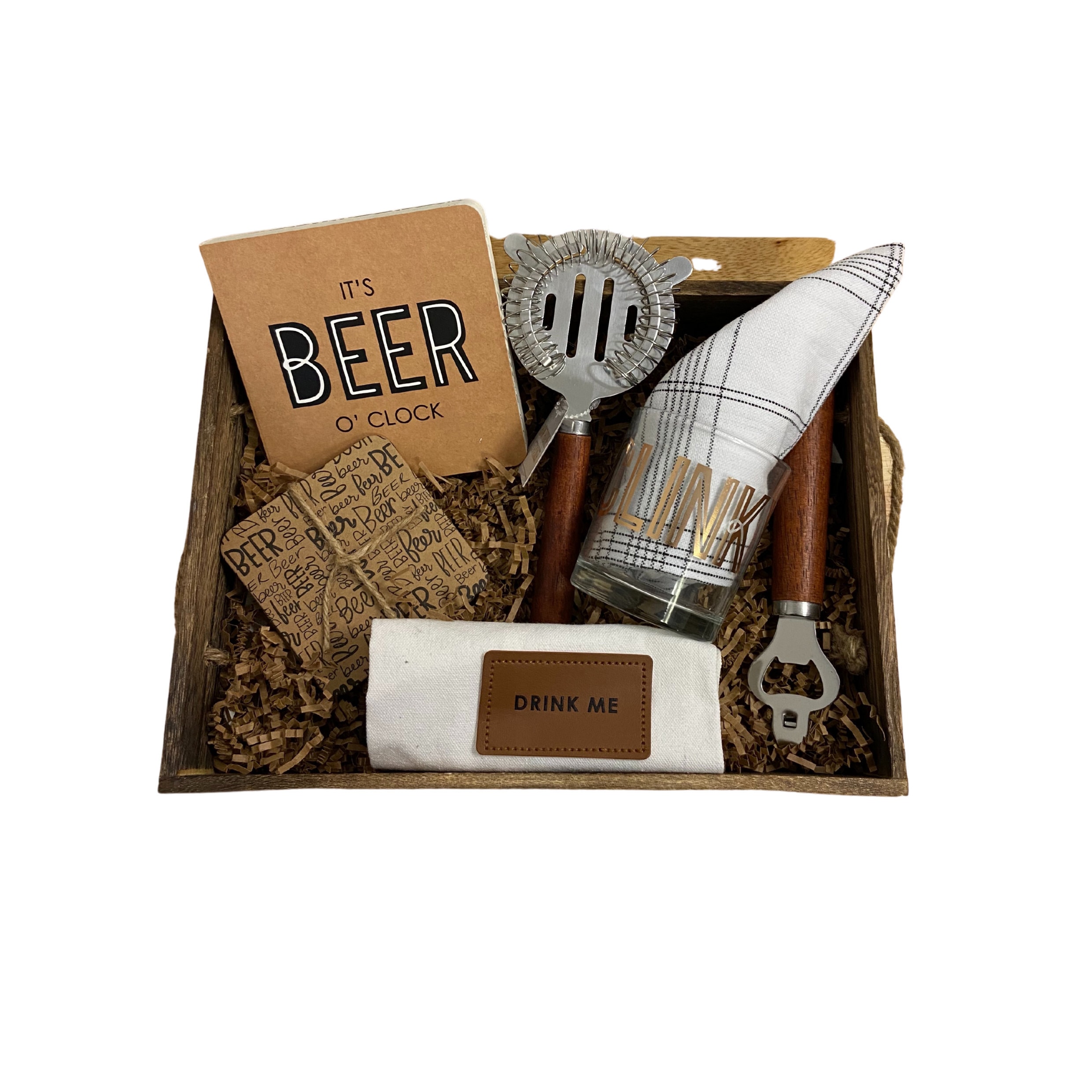 Bar Kit Gift/ Bar Accessories Gift/ Men's Gift Basket/ Etsy