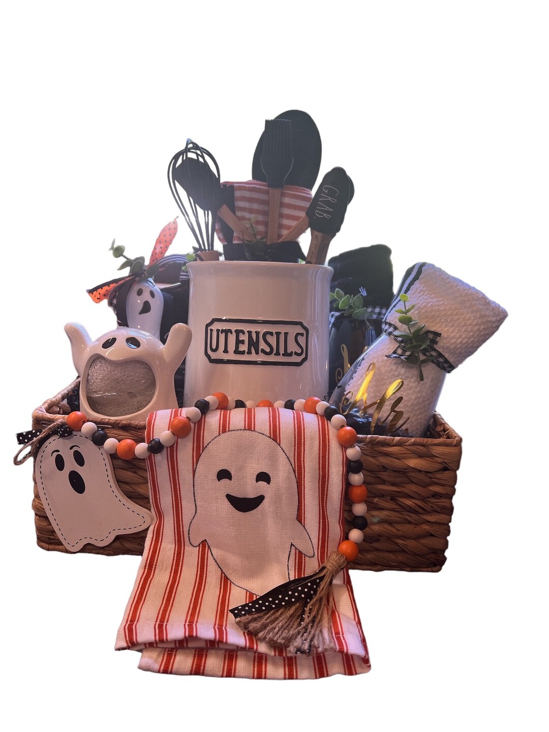 Spooky Essentials Spooky Halloween Wedding Gift Basket | Home & Kitchen Essentials - Etsy