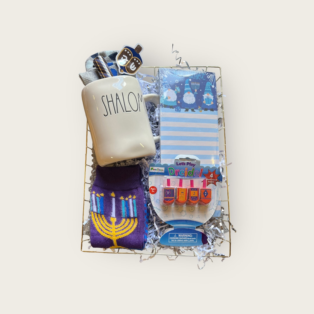 Hanukkah Gift Basket Hanukkah Home Gift Basket Hanukkah Realtor Gift