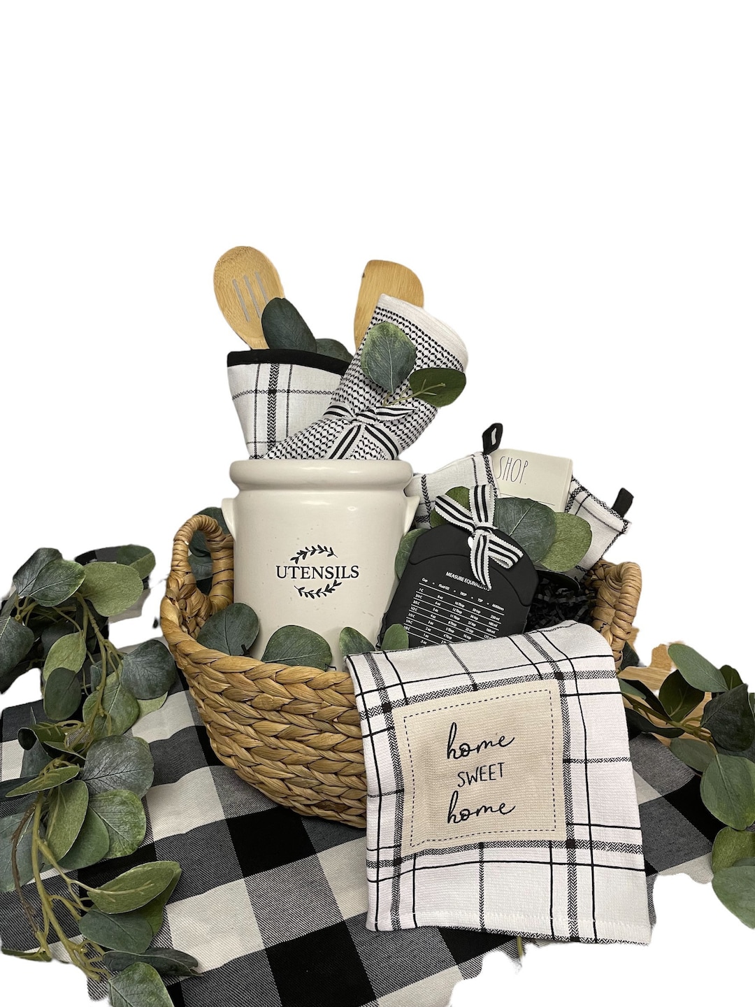 Home Sweet Home Gift Basket Housewarming Gift for Buyers Housewarming