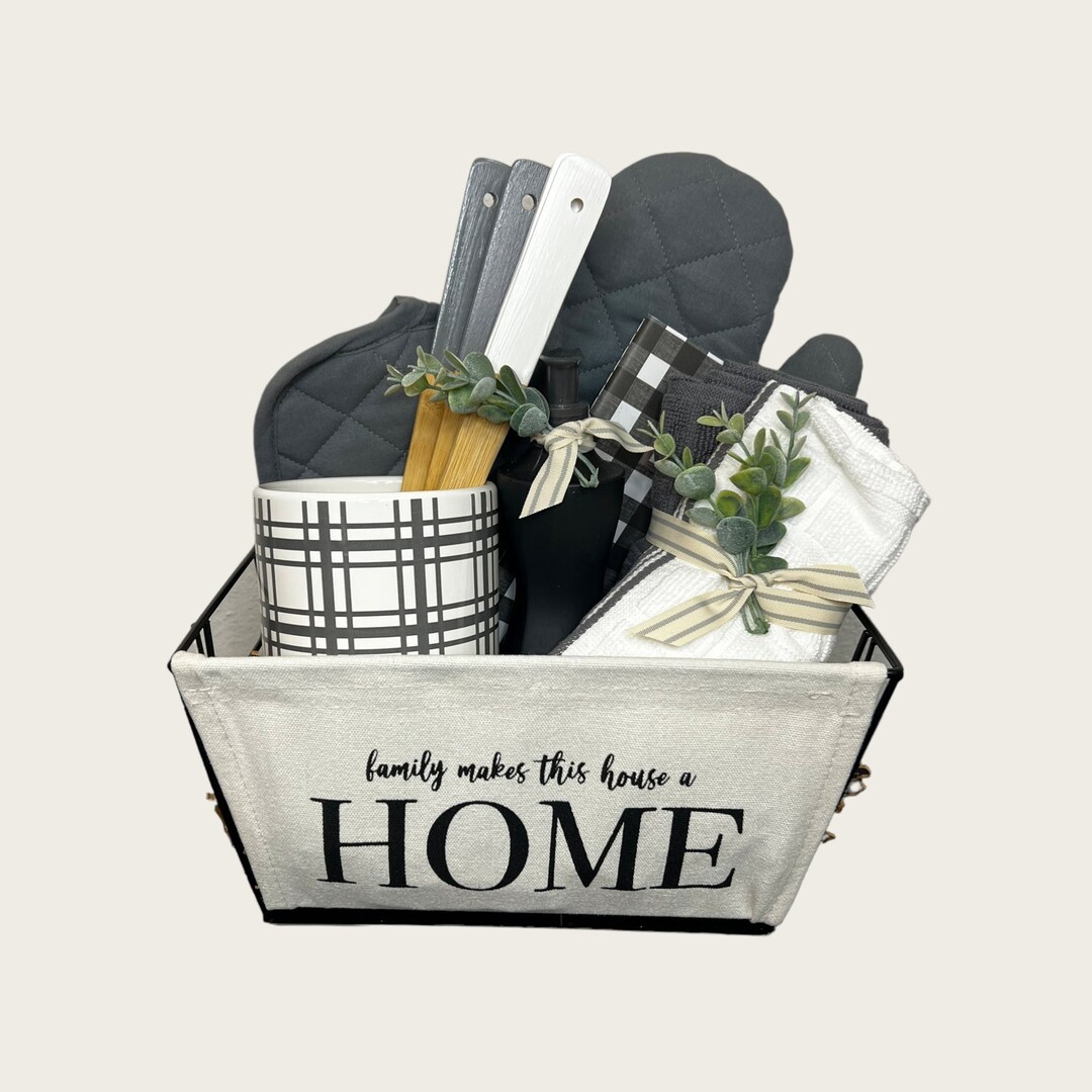 House Warming Gift Basket Home Sweet Home Gift Basket New Home Gift