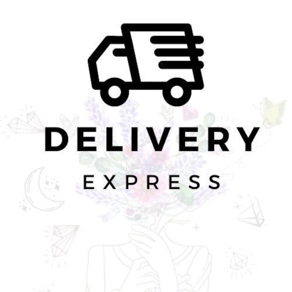 FAST DELIVERY add Express Fast delivery to your existing order.Next day delivery,same day dispatch order,guaranteed next day before 1pm