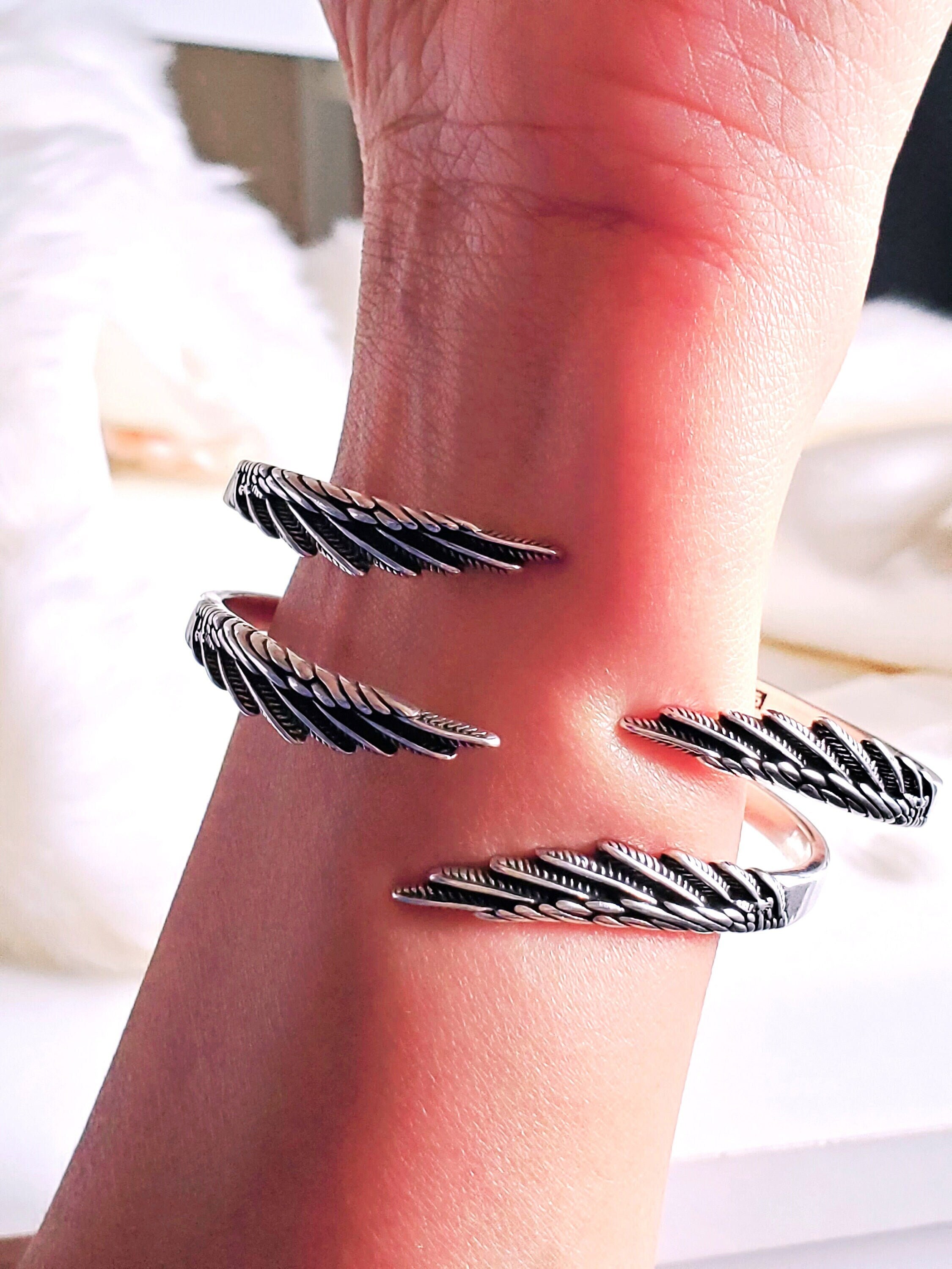 Fairy Wings Bracelet Fairy Grunge Bracelet Brass Arm Bracelet