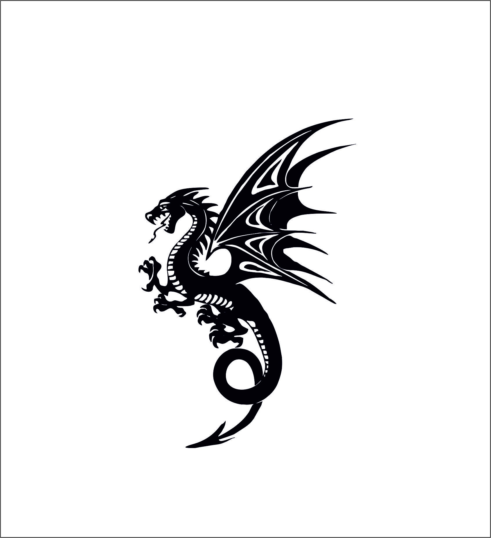 Dragon SVG Cut File