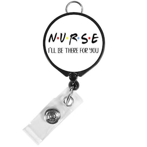 Nurse Badge Reel Retractable Nurses Badge Reel Badge Clip Badge Reel Personalized Gift for Nurse Graduation Gift for Nurse RN Gift Friends