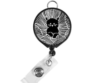 Nurse Badge Reel Retractable Nurses Badge Reel Badge Clip Badge Reel Personalized Gift for Nurse Graduation Gift for Nurse RN Gift Cat