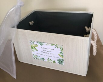 wedding flip flop box