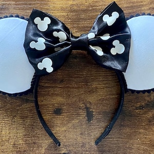 Autograph White Minnie Ears
