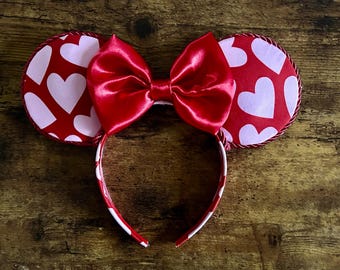 Valentines Day Minnie Ears