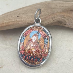 Buddhist Enamel Pendants/ Buddha/ Avalokitesvara/ Chenrezi/ Dakini Yogini / Ratnasambhava Guru Rinpoche