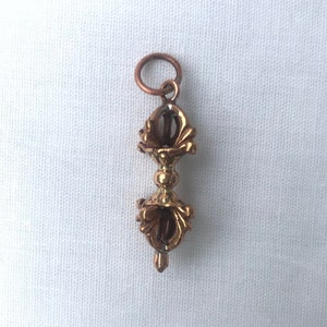 Buddhist Copper Dorje Pendant