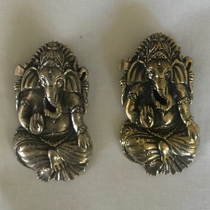 Metal Ganesh Pendant from Thailand