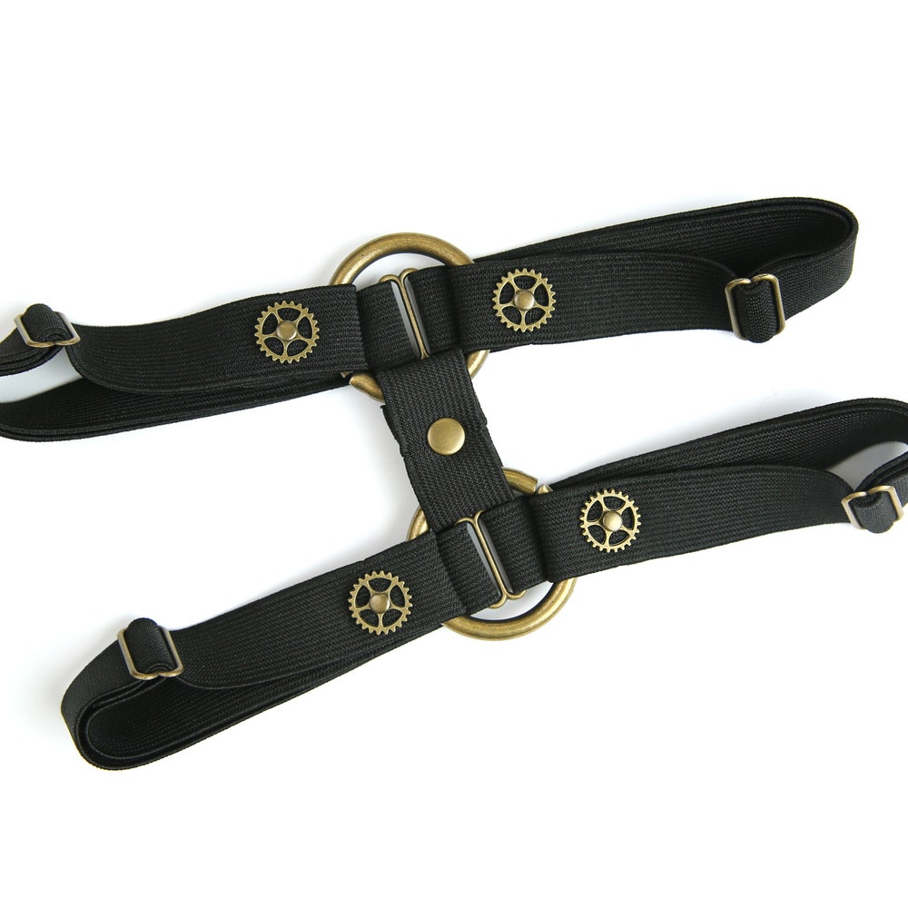 Steampunk leg harness