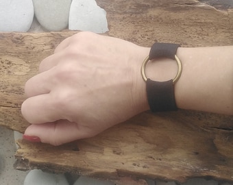 Bracciale a finimenti con cerchio in bronzo