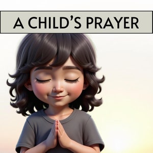 A Child&#39;s Prayer Singing Time Visual Aid, lds primary printable