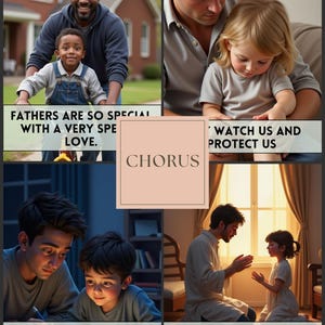 Fathers - Father&#39;s Day Singing Time Visual Aid