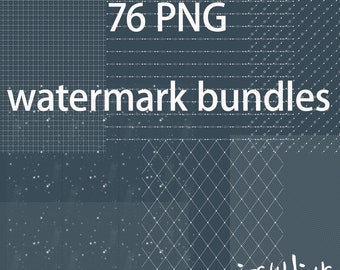 76 Styles Watermark PNG bundle,Transparent,watermark overlay,Photo Overlay,cut file,photo watermark overlay,Watermark to protect your photos