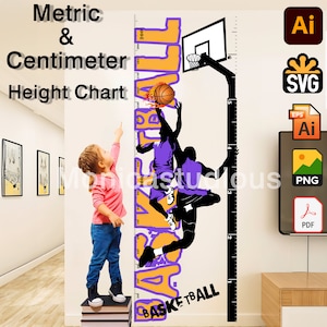 Outil de mesure de la taille numérique pour le basket-ball