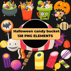 Collezione di numeri e alfabeto di caramelle spettrali vettoriali e PNG / raccolta di lettere e numeri a tema caramelle di Halloween/dolcetto o scherzetto PNG