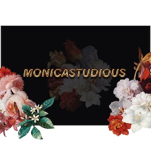 Moody Floral collection Clipart - Real Flower Clip Art - Arreglos florales -Moody Floral Graphics, Invitación de boda, Patrón de diseño de logotipo