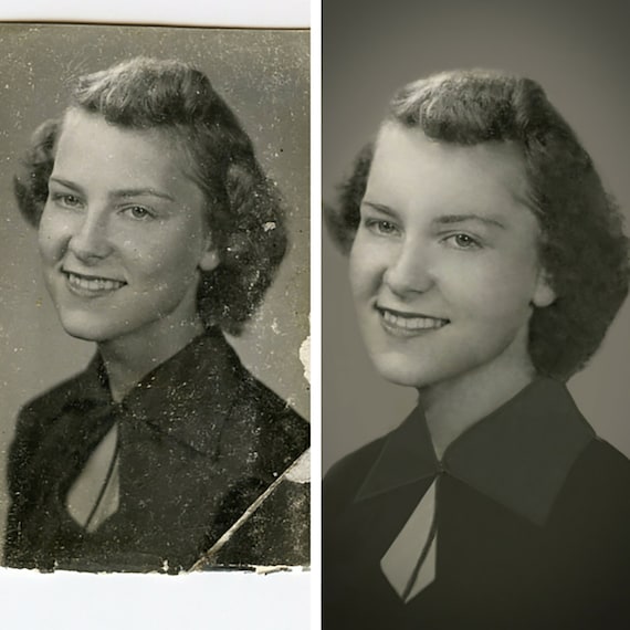 Vintage Photo Restoration Service: Repair, Enhance & Colorize