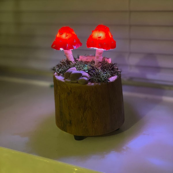 Toadstool stump light