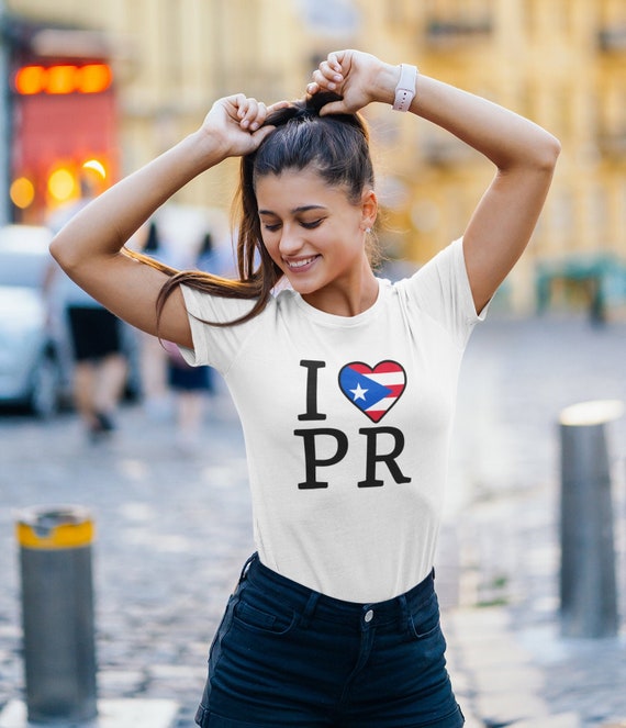 I Love Pr Heart Puerto Rico Tee Shirt I Love Pr Heart Puerto Rico Tee Shirt