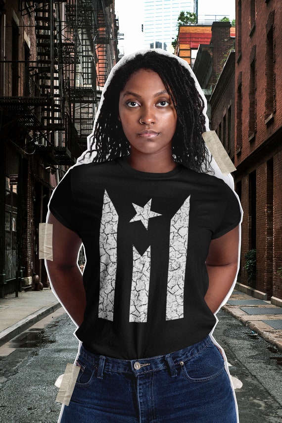 Puerto Rico Black Flag T Shirt Puerto Rico Black Flag T Shirt