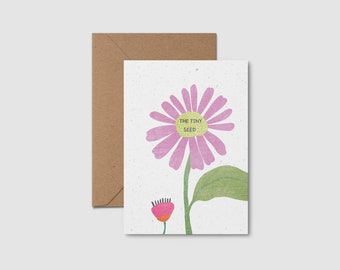 Greeting card - Seed card *The Tiny Seed*