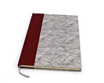 Notebook A5/A6 Japanese Waves CHIYOGAMI