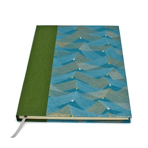 Carnet DIN A5/ DIN A6 papier japonais Chiyogami