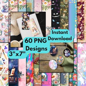 Ice pop, 60 Bundle Designs, Wonderland, Mermaids, Unicorns, Faeries, Crafting, Art, Crochet Popsicle Holder, Digital, Template, Sublimation