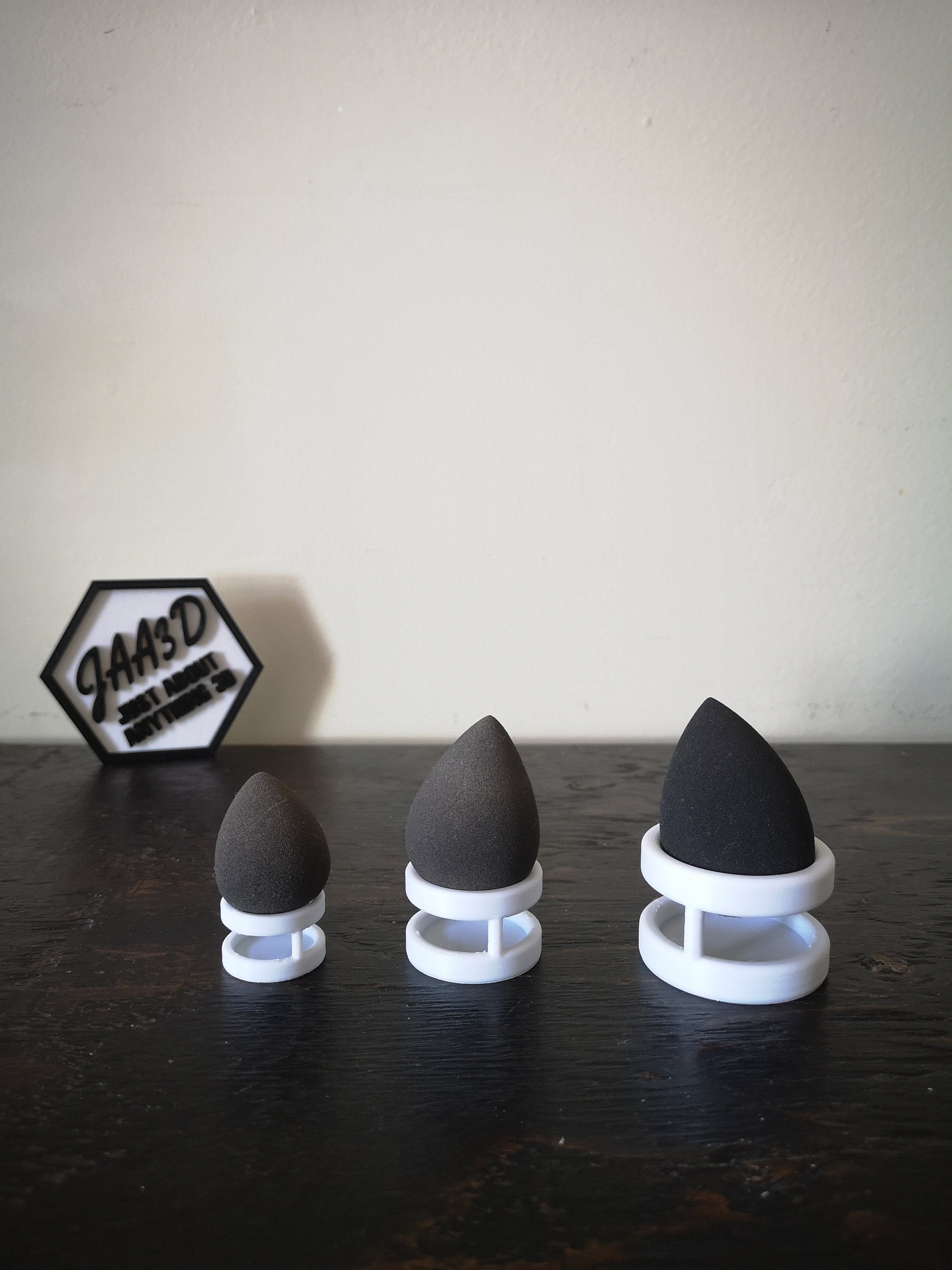 Set of 3 Beauty Blender Stands Makeup Sponge Holder Makeup Etsy