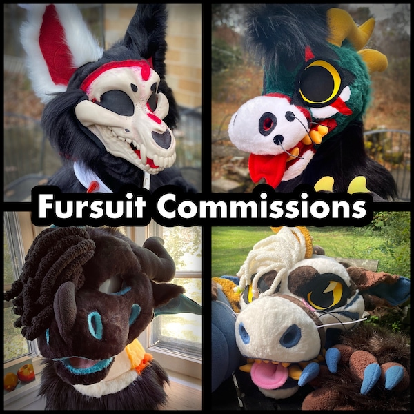 CLOSED Custom Fursuit Head Commissions
