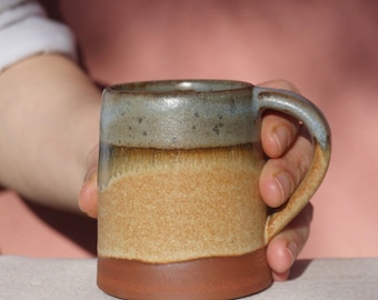 手作りのセラミックマグカップ：ストーンウェア陶器カップ