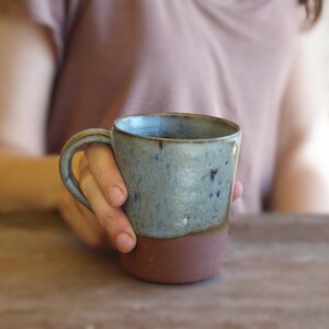 Ceramic Mug Handmade Pottery Mug, Wheel Thrown Pottery Stoneware Mug, Cappuccino Mug