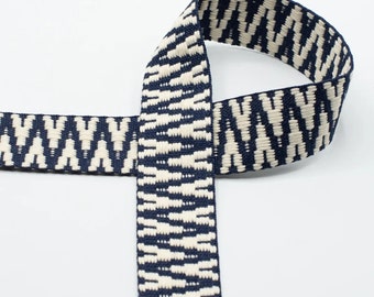 Webbing - extra strong, double-sided, woven bag strap #3 - width 40mm/1,57" - per meter - for home decorations, bags, accessories