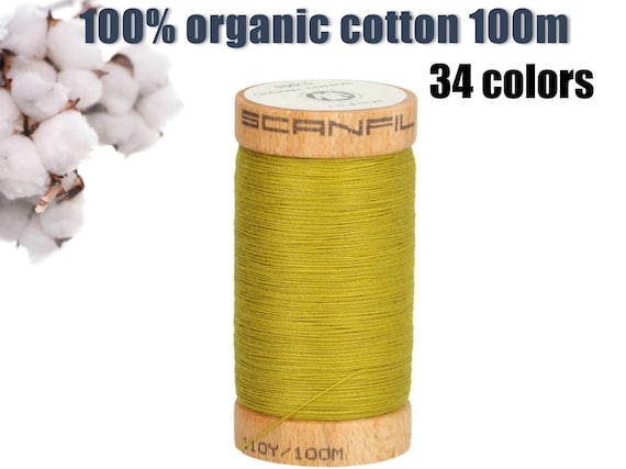 Scanfil Organic Cotton Sewing Thread 