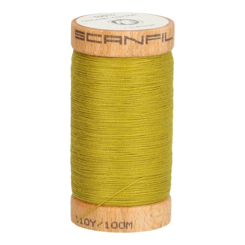 Scanfil Thread Scanfil Sewing Thread 5 Organic Cotton Sewing Thread 100 | Etsy