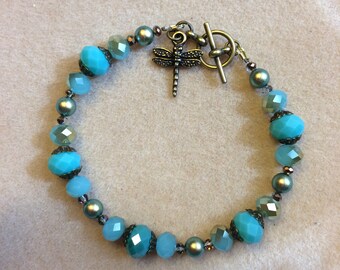 Dragonfly bracelet