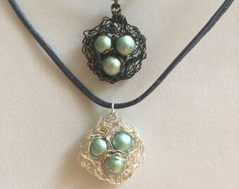 Robins nest necklace