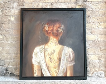Original Oil Painting. Velvet Shadows by Yana bobyleva.